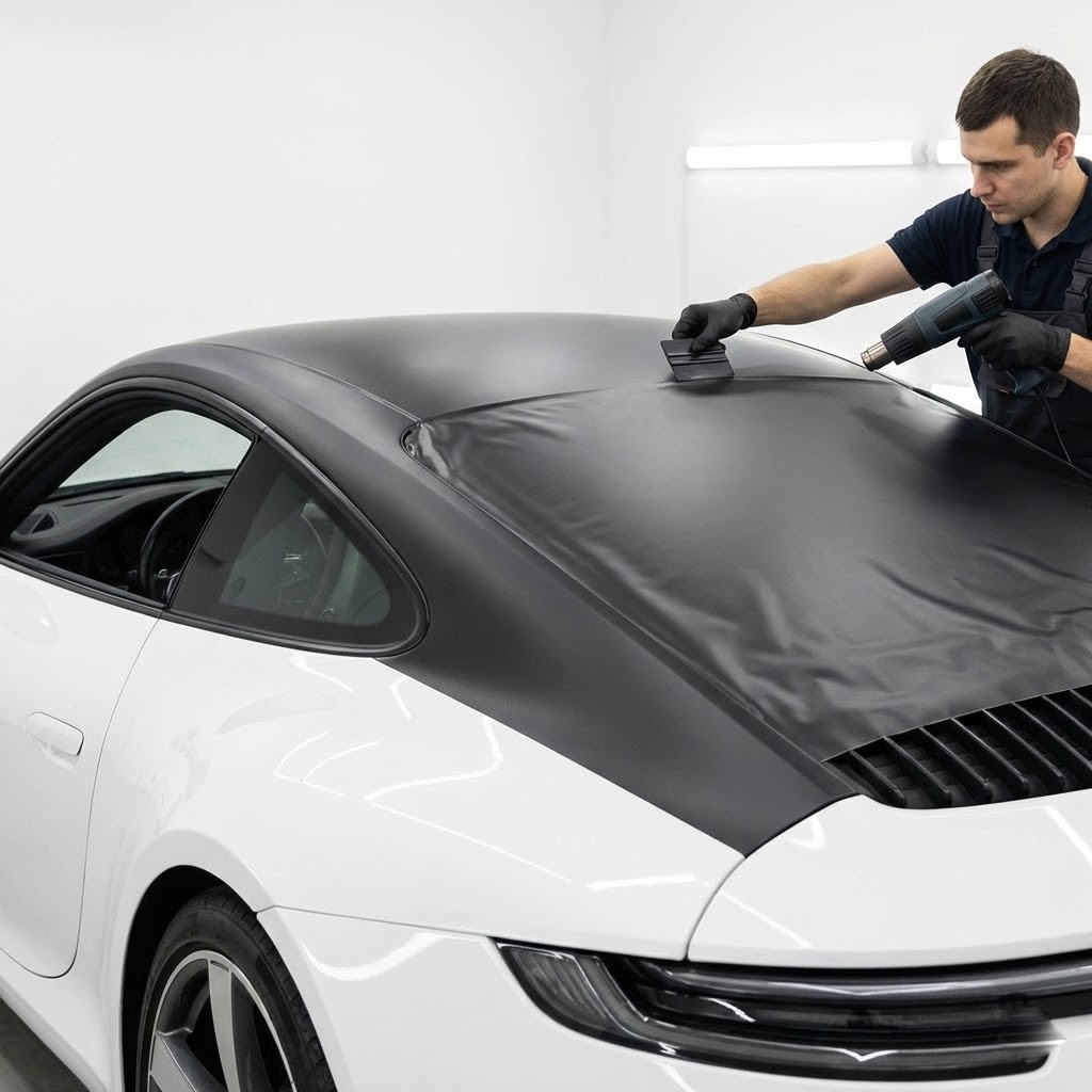 72″ x 60″ Matte Flat Black Vinyl Film Wrap Sticker Decal Bubble Free Air Release