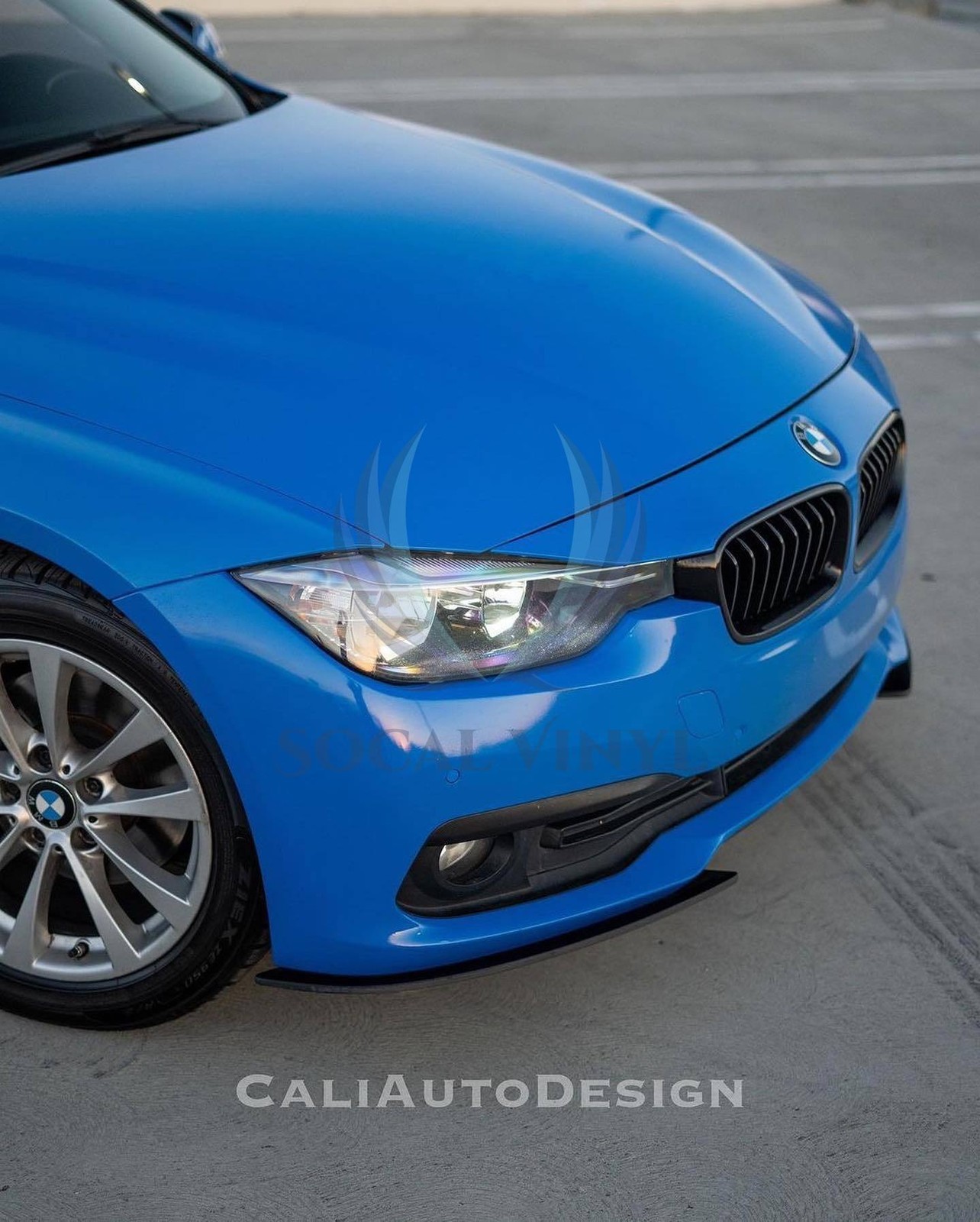 ESSMO PET Super Gloss Sapphire Blue Vehicle Vinyl Wrap Decal Sheet Like Paint