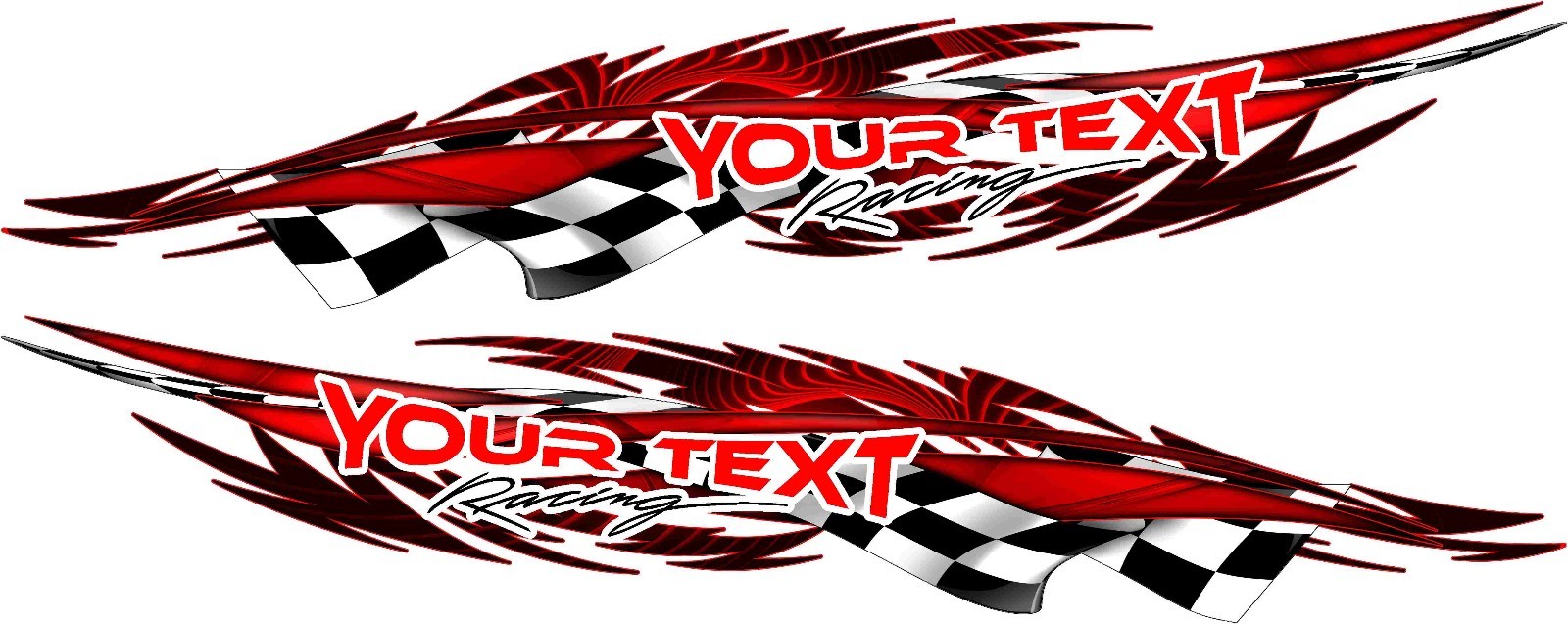 Custom Lettering Boat Car Truck Graphics Decal Vinyl Stickers Flag 40″ long