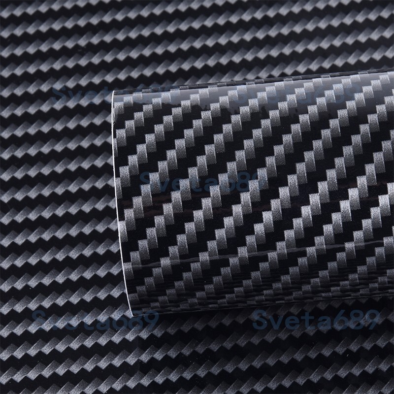 2D 3D 4D 5D Carbon Fiber Vinyl Wrap Sticker CAR Beauty Tape Glossy Texture