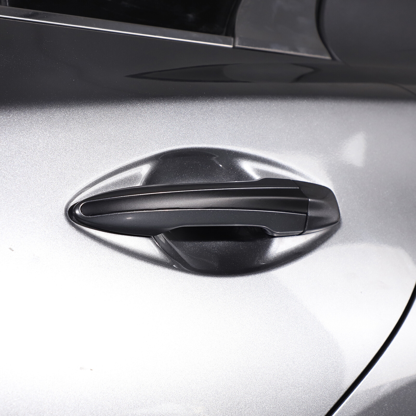 4pcs Matte Black Door Handle Overlay Decal Vinyls Fits 2014-23 Infiniti Q50