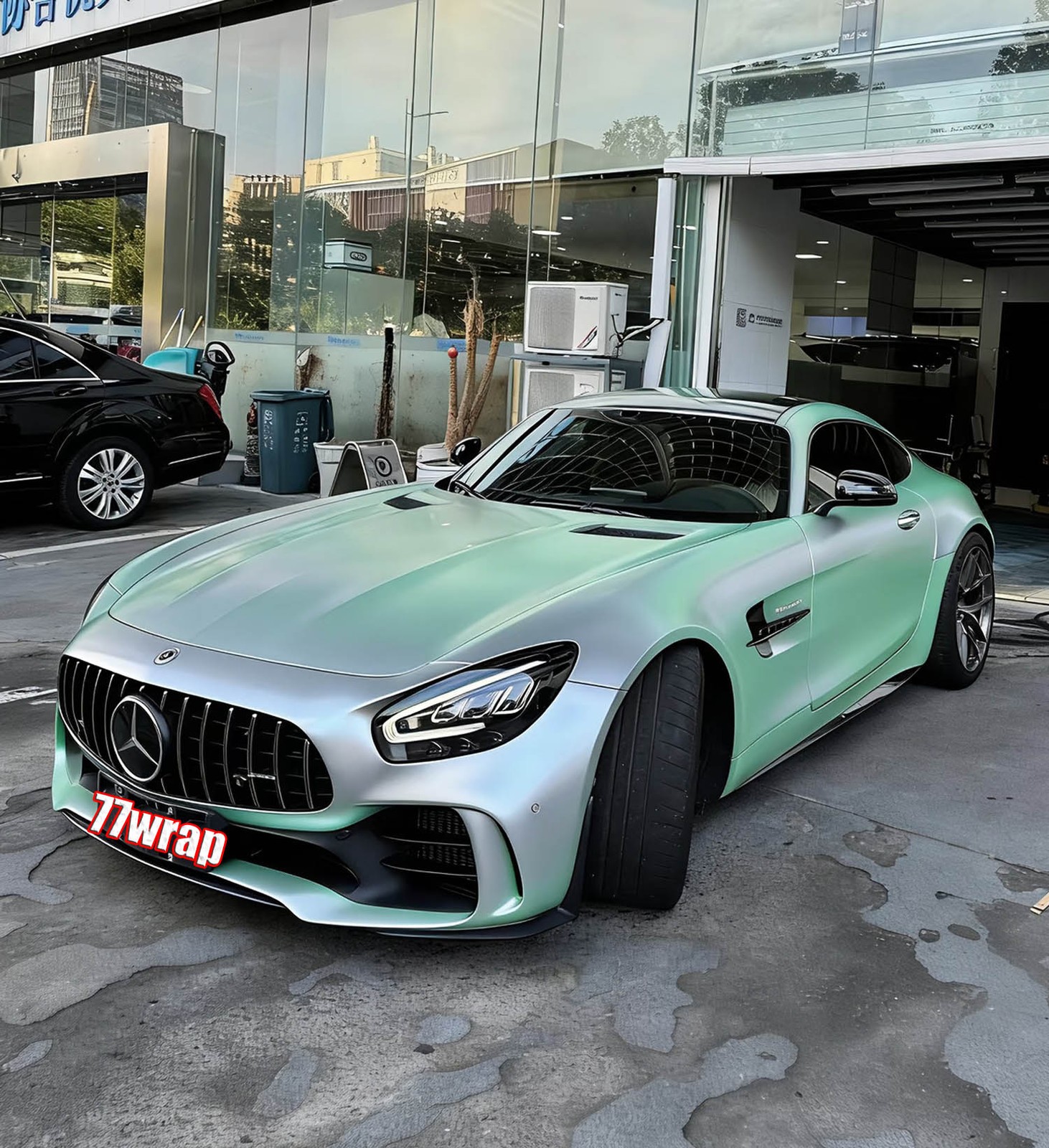 60FT PET Silver GN Tech Satin Pearl Metal Entire Car SUV Vinyl Wrap Sticker US