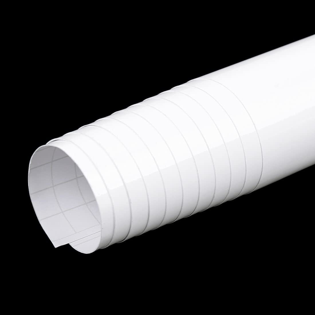 High Gloss Glossy White Vinyl Film Wrap Sticker Decal DIY Bubble Free Air