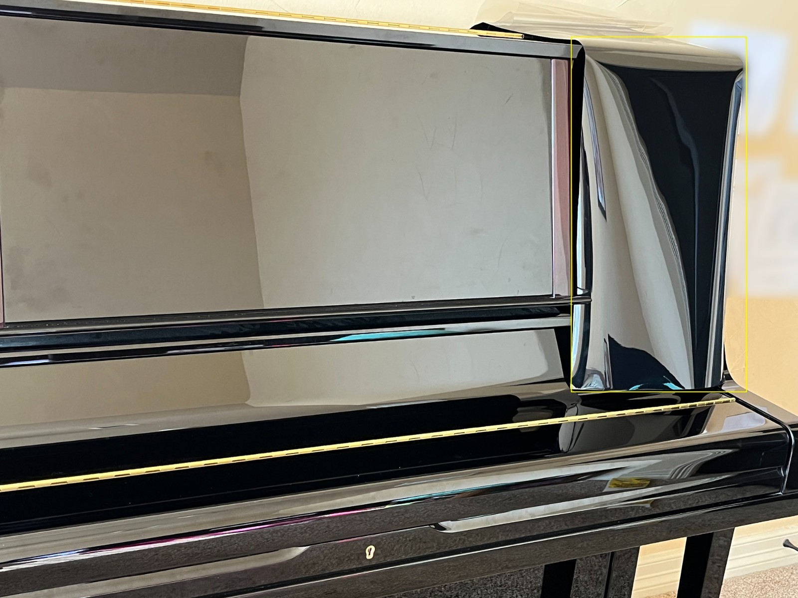 Ultra Gloss PET Liner Piano White Car Vinyl Wrap Film Air Release Self Adhesive