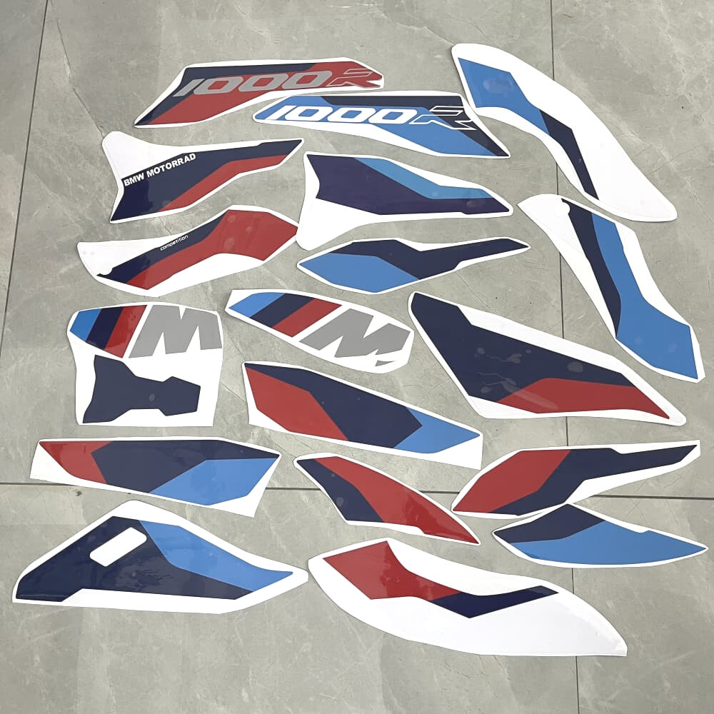 For BMW M1000R S1000R 2021-2023 Body Fairing Sticker Decals Full Set
