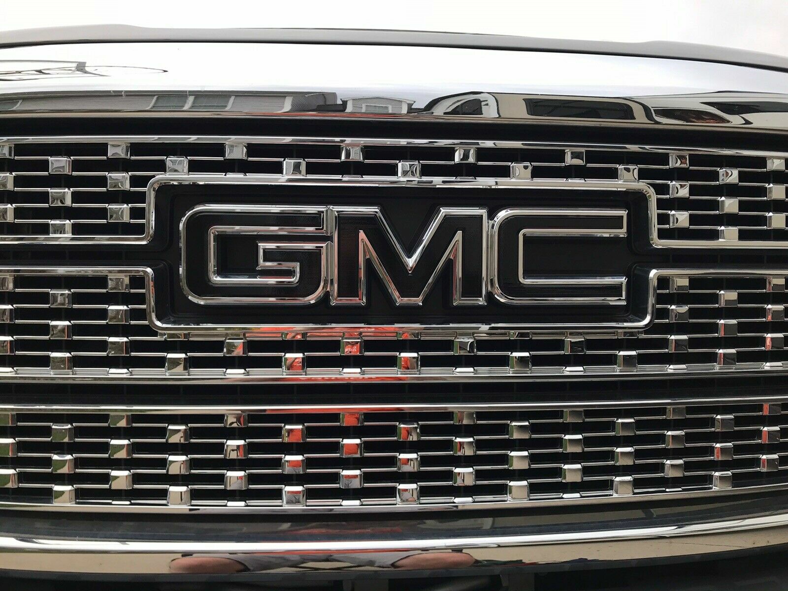 Precut DECALS Compatible With GMC Emblem | Front & Rear Set