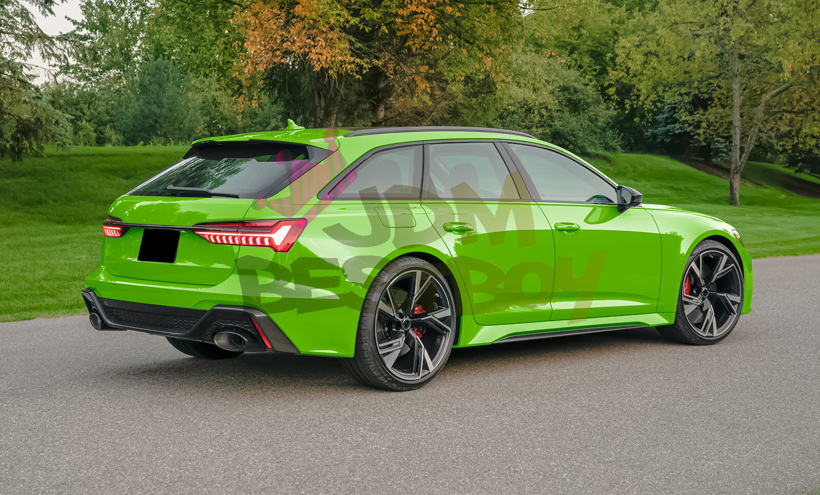Gloss Glossy Green Car Vinyl Wrap Sticker Decal Film Air Release Bubble Free