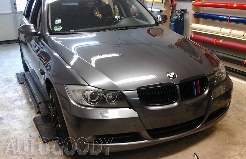 Super Gloss Gray Metallic Gunmetal Vinyl Film Wrap Air Bubble Free 30ft x 5ft