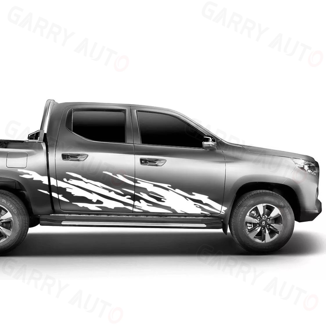 2X 90in MUD SPLASH Large Truck vinyl side graphics decals. Any Vehicle