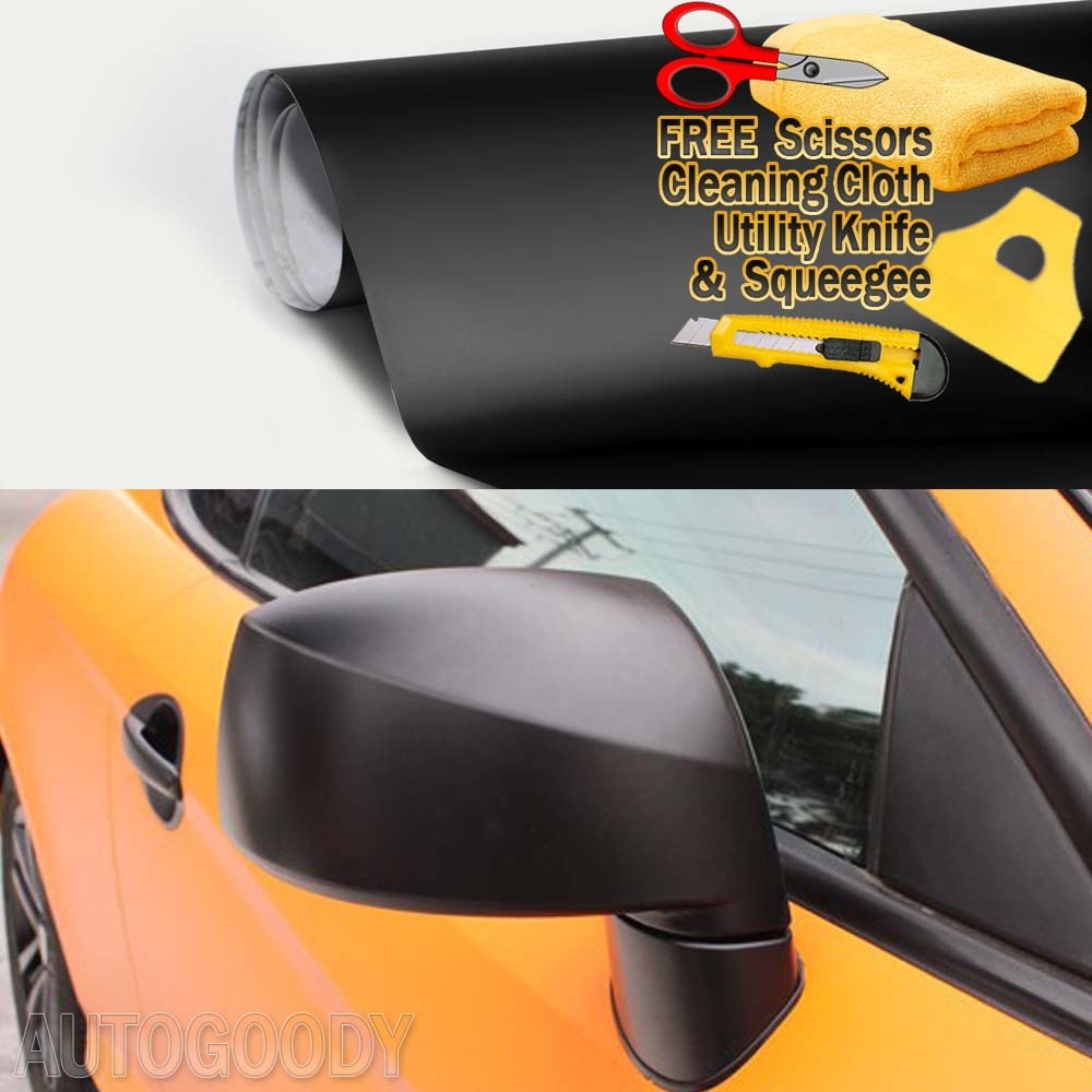 Matte Flat Color Vinyl Film Wrap Sticker Decal Bubble Free Air Release