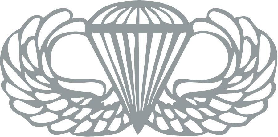 Jump Wing 3 Mil Vinyl Sticker for Car or Truck Window