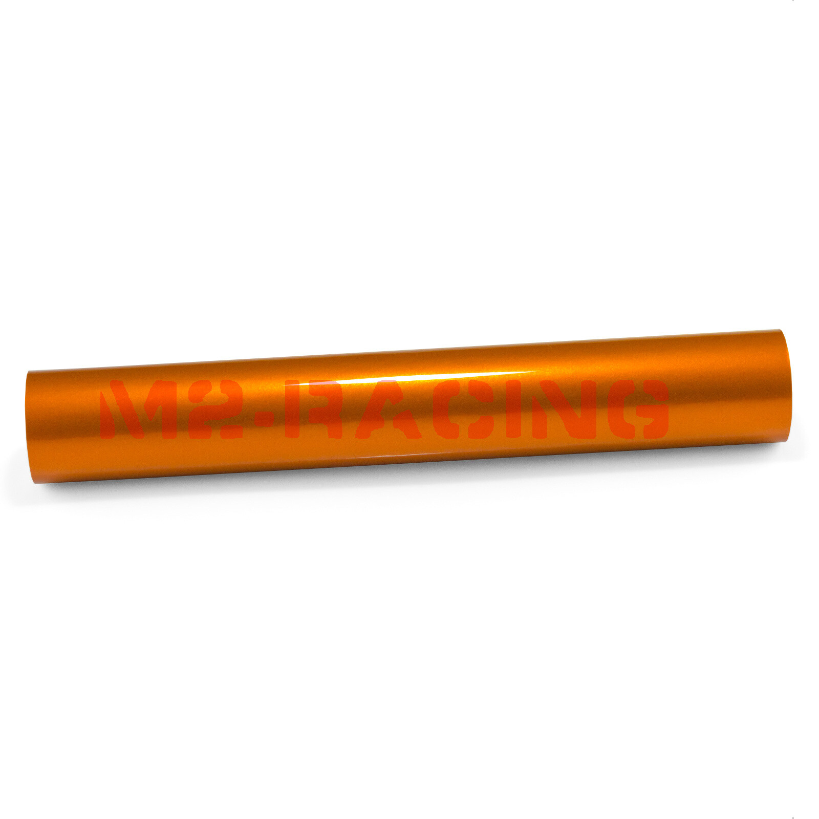 Premium Orange High Gloss Metallic Glossy Sticker Decal Vinyl Wrap Air Release