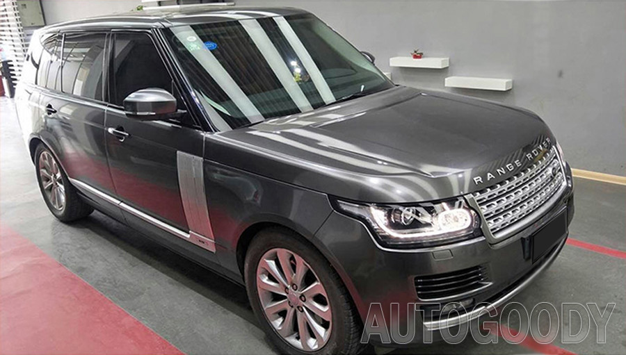 Super Gloss Gray Metallic Gunmetal Vinyl Film Wrap Air Bubble Free 30ft x 5ft
