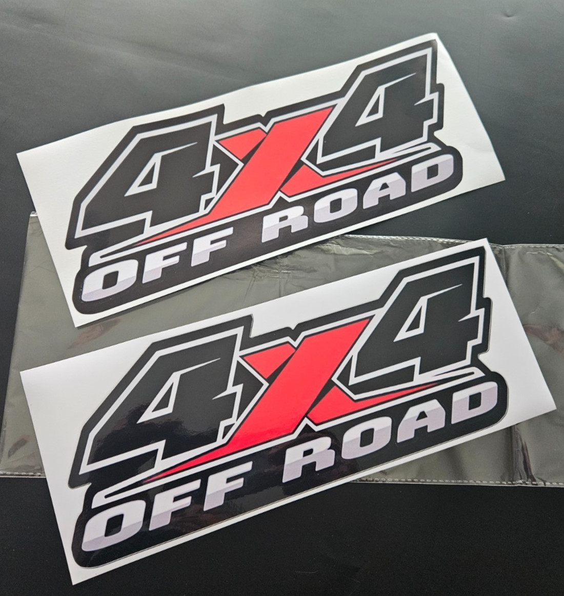 4×4 bed stickers truck decal Off-Road – PAIR Left Right side