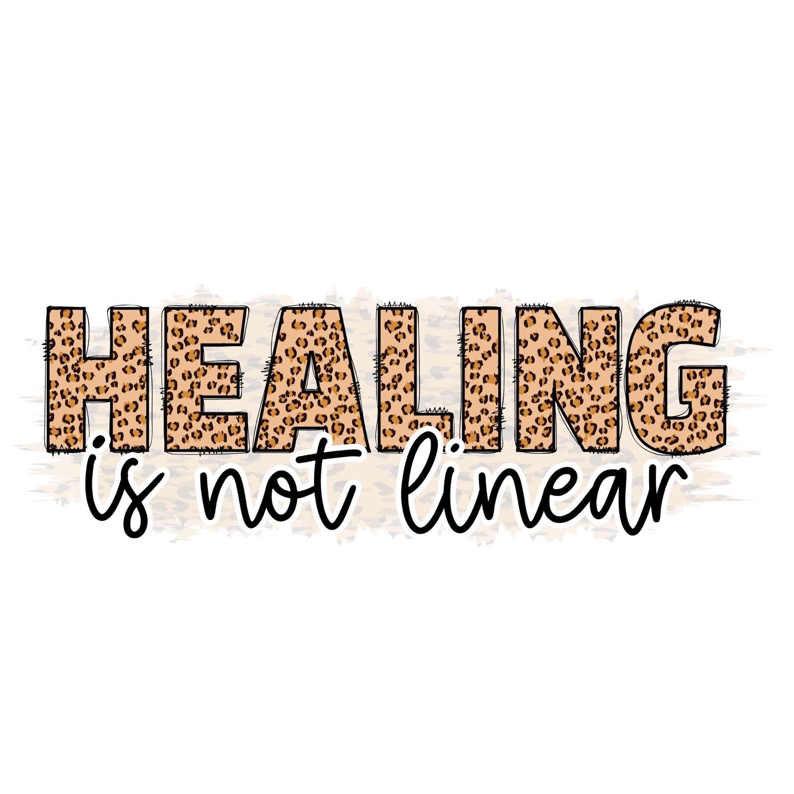 Healing Sticker Suicide PTSD drpression Trauma Abuse Mental Love (4 Inches)