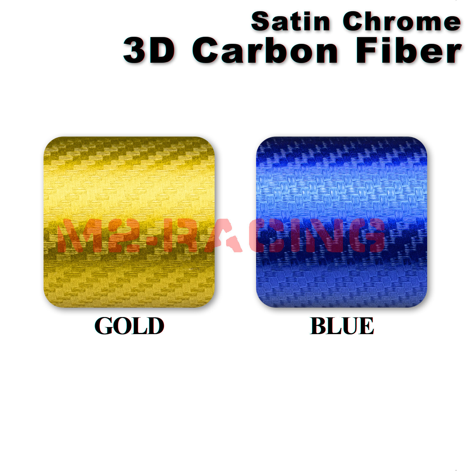 Premium Satin Chrome Carbon Fiber Vinyl Wrap Bubble Air Release Decal Sticker