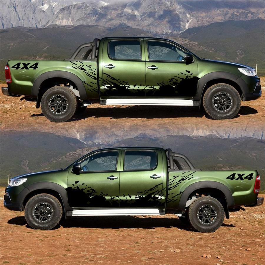 Body Racing Accessories Mud Splash Auto Graphic Decal Vinyl Car Truck Universal