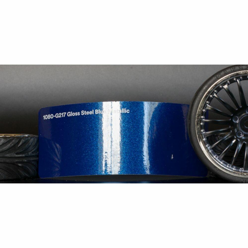 3M 1080 / 2080 Scotchprint Gloss Deep Blue Metallic Vinyl Car Wrap Film | G217