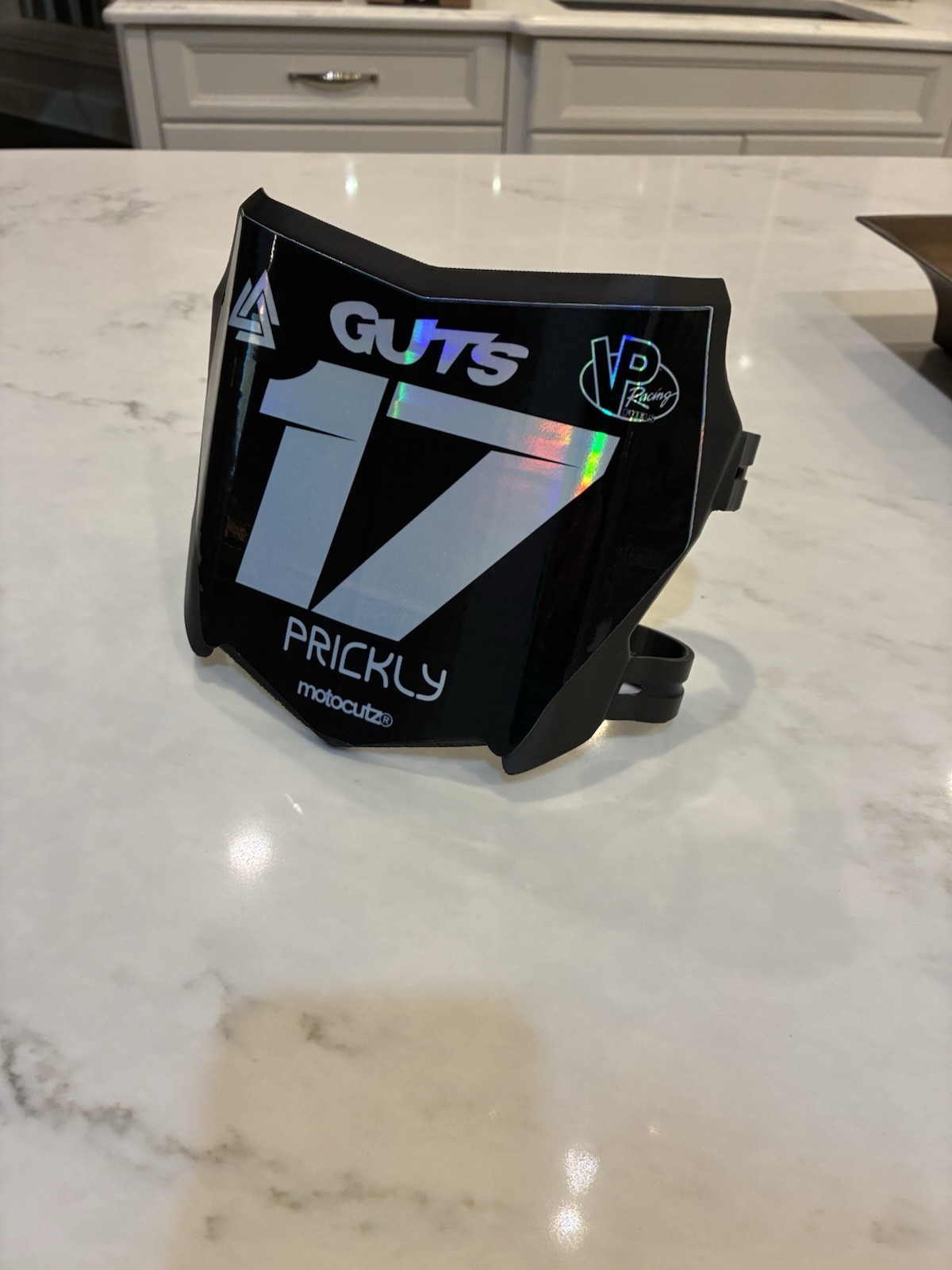 Motocutz Plate With Decal Mini Plate With Decal Included