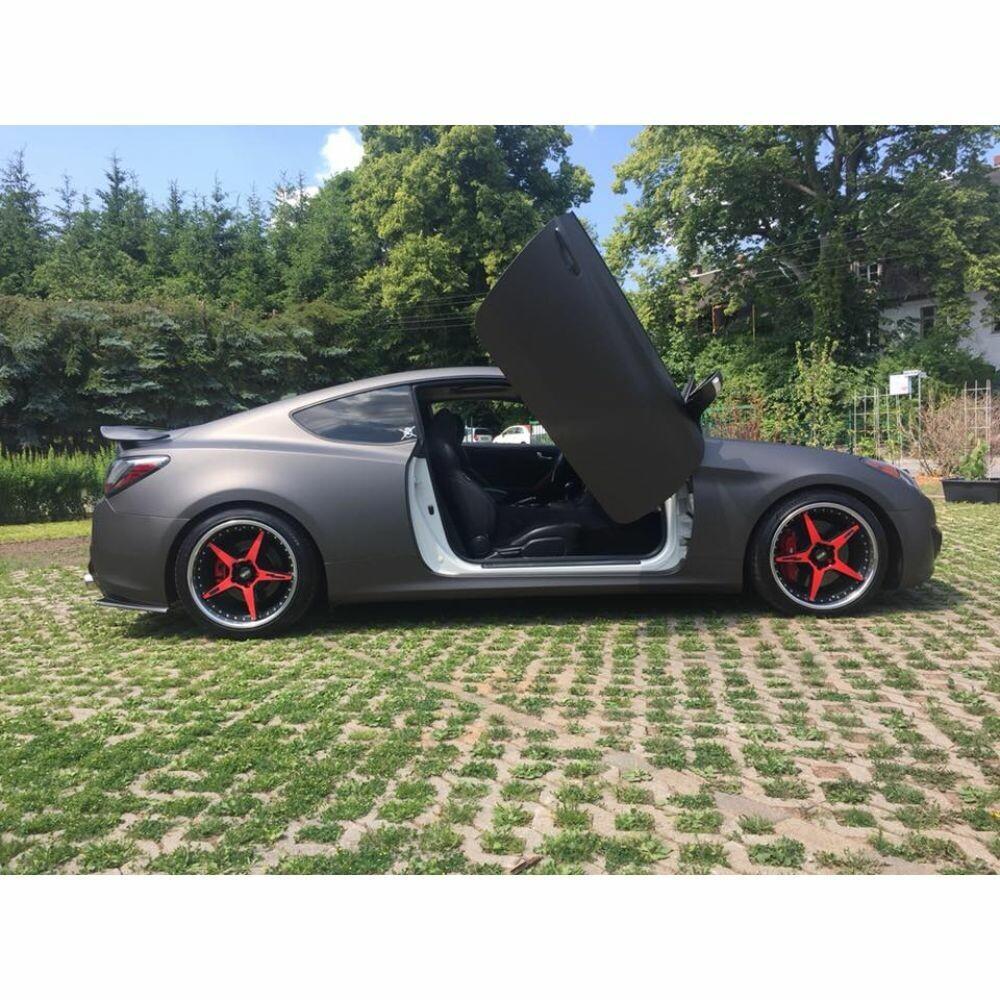 3M 2080 Scotchprint Matte Charcoal Metallic Vinyl Car Wrap Film | M211