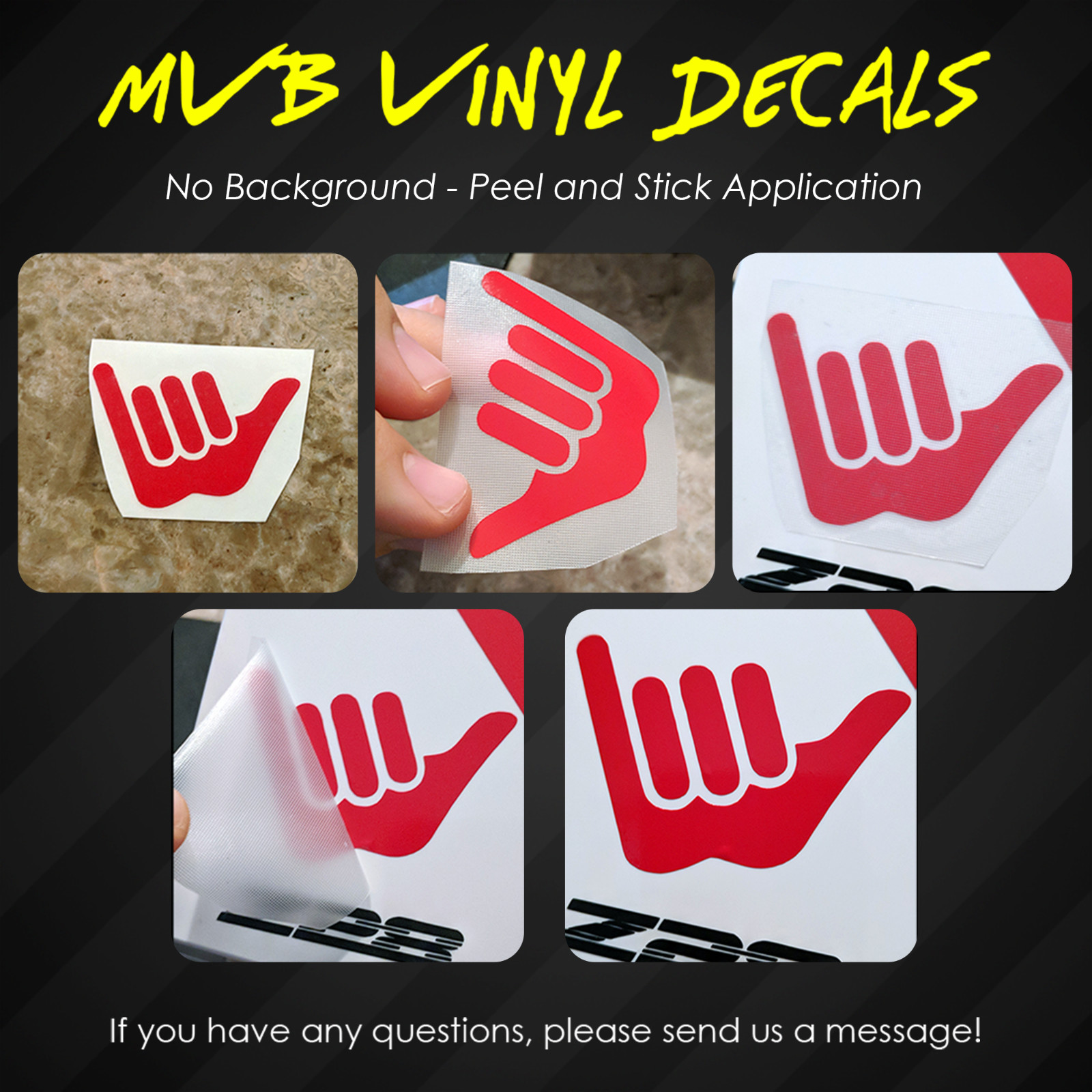 Custom Text Vinyl Decal Sticker Window Lettering | Handwritten Script Style 753
