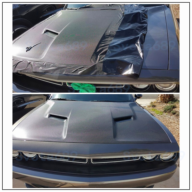2D 3D 4D 5D Carbon Fiber Vinyl Wrap Sticker CAR Beauty Tape Glossy Texture