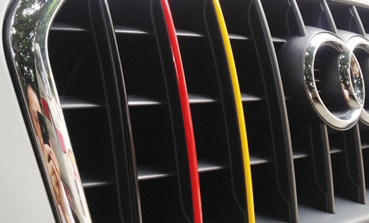 (1) 10″ Euro Color Stripe Decal Sticker For Car Exterior or Interior Decoration