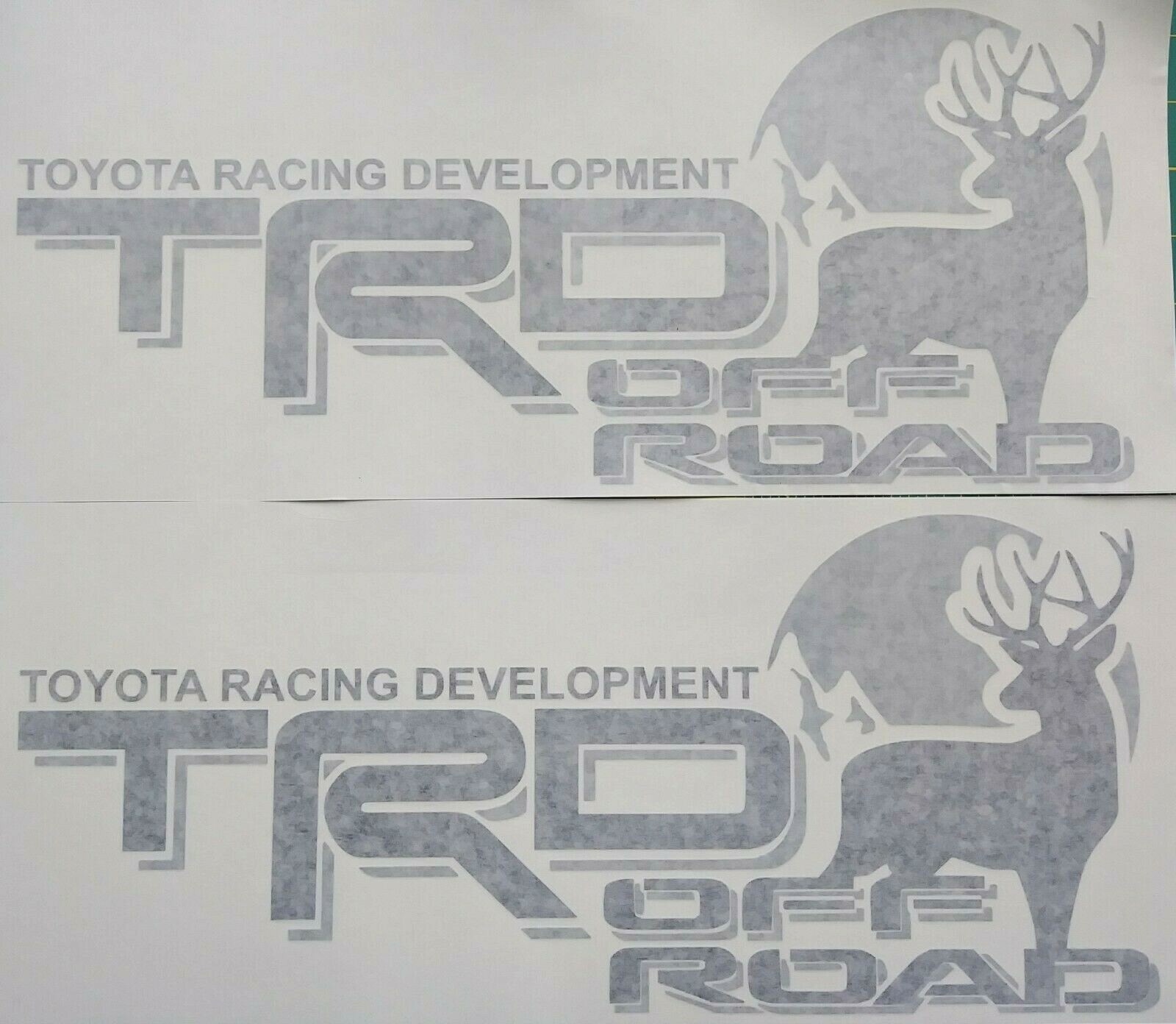 TRD Truck Off-Road 4 x 4 Racing Deer Hunting Tacoma Decal.