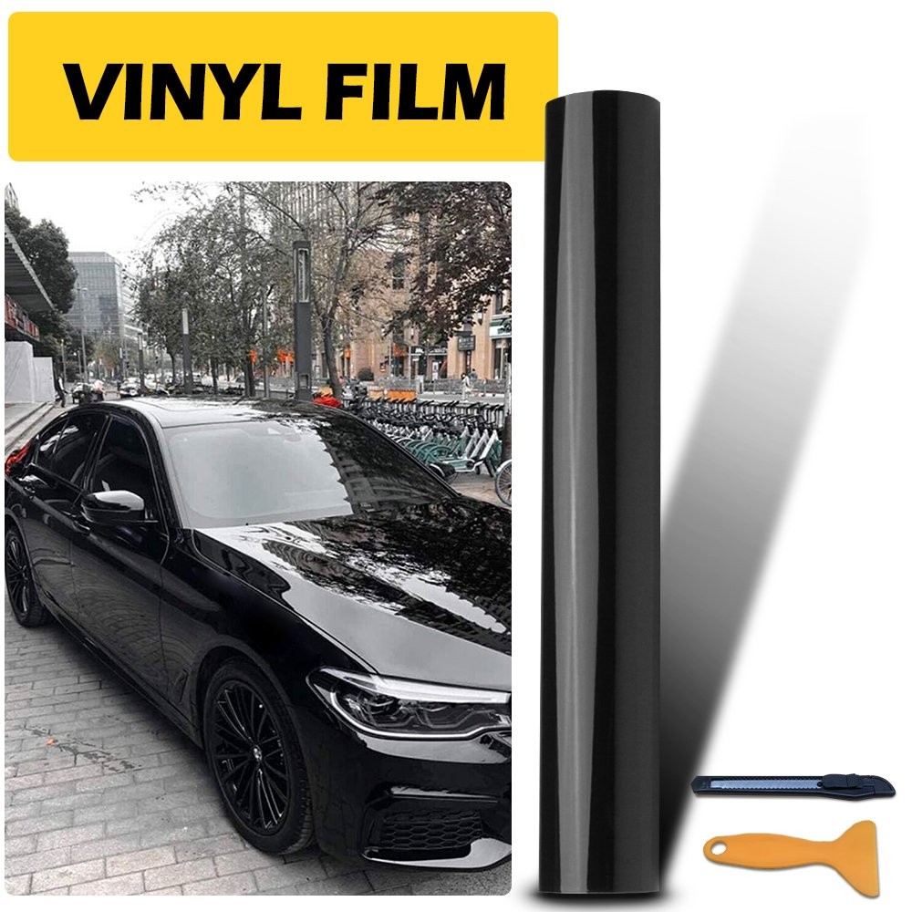 High Gloss Glossy Vinyl Film Wrap Sticker Decal Bubble DIY Free Air Release