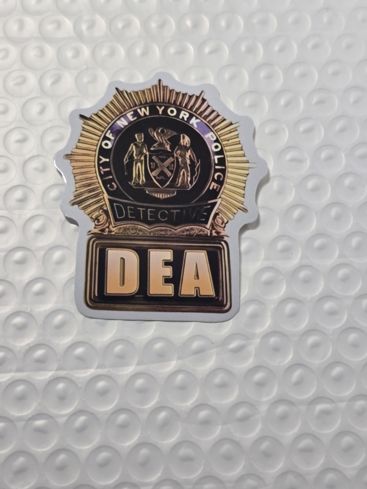 3″ N.Y.P.D Detective Sticker Decal Supporter FOP PBA State Trooper