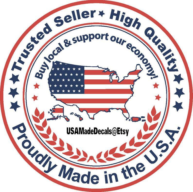 GOD FAMILY COUNTRY Die Cut Vinyl Decal USA Seller