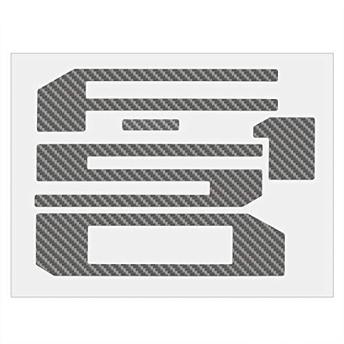 Ford F-150 2018 to 2020 Tailgate Silver Carbon Fiber Texture Letter Insert