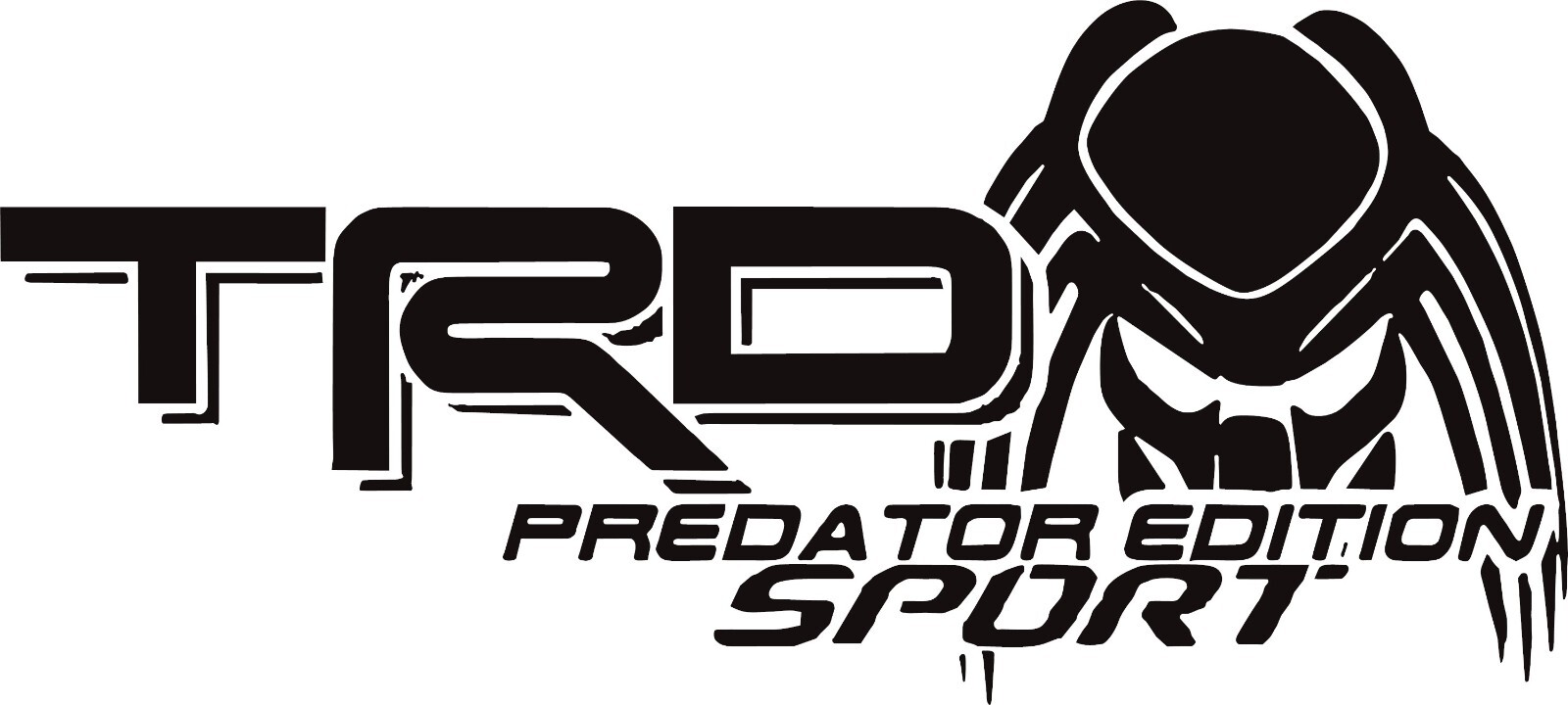 TOYOTA PREDATOR PUNISHER EDITION DECAL BUY 1 GET 1 FREE FOR YOUR TRUCK