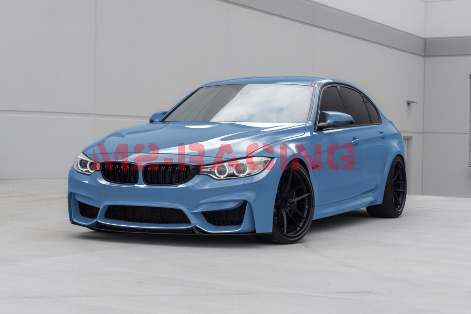 ESSMO PET Super Gloss Porcelain Blue Vehicle Vinyl Wrap Decal Glossy Like Paint