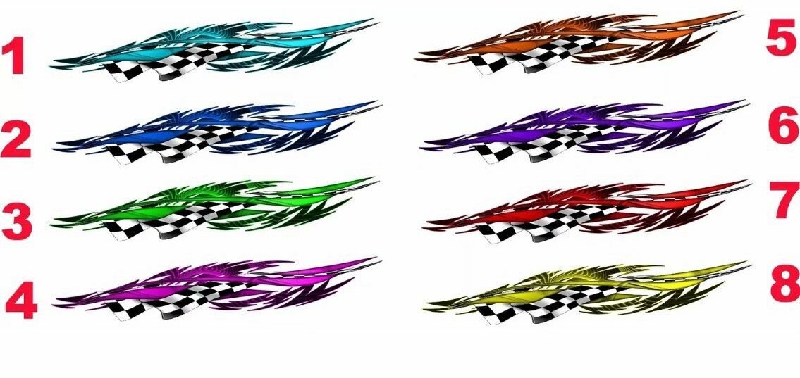 Custom Name Boat Car Truck Trailer Graphics Decal Vinyl Stickers Flag 96″