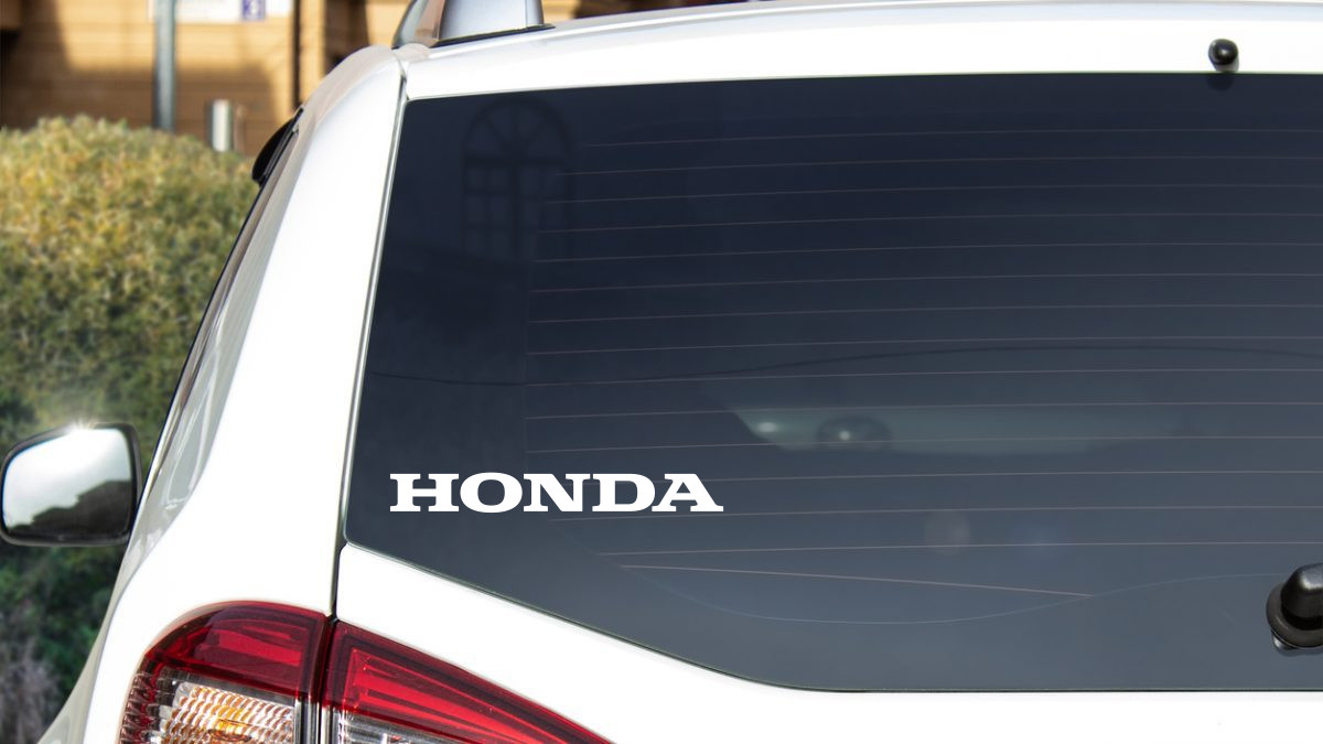2x Honda Vinyl Stickers Decals – Many Sizes & Colors – Set of 2 Motorcycle Civic