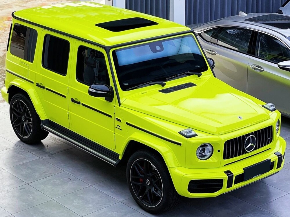 180″ x 60″ Gloss Neon Green Vinyl Film Wrap Air Bubble Free 15ft x 5ft