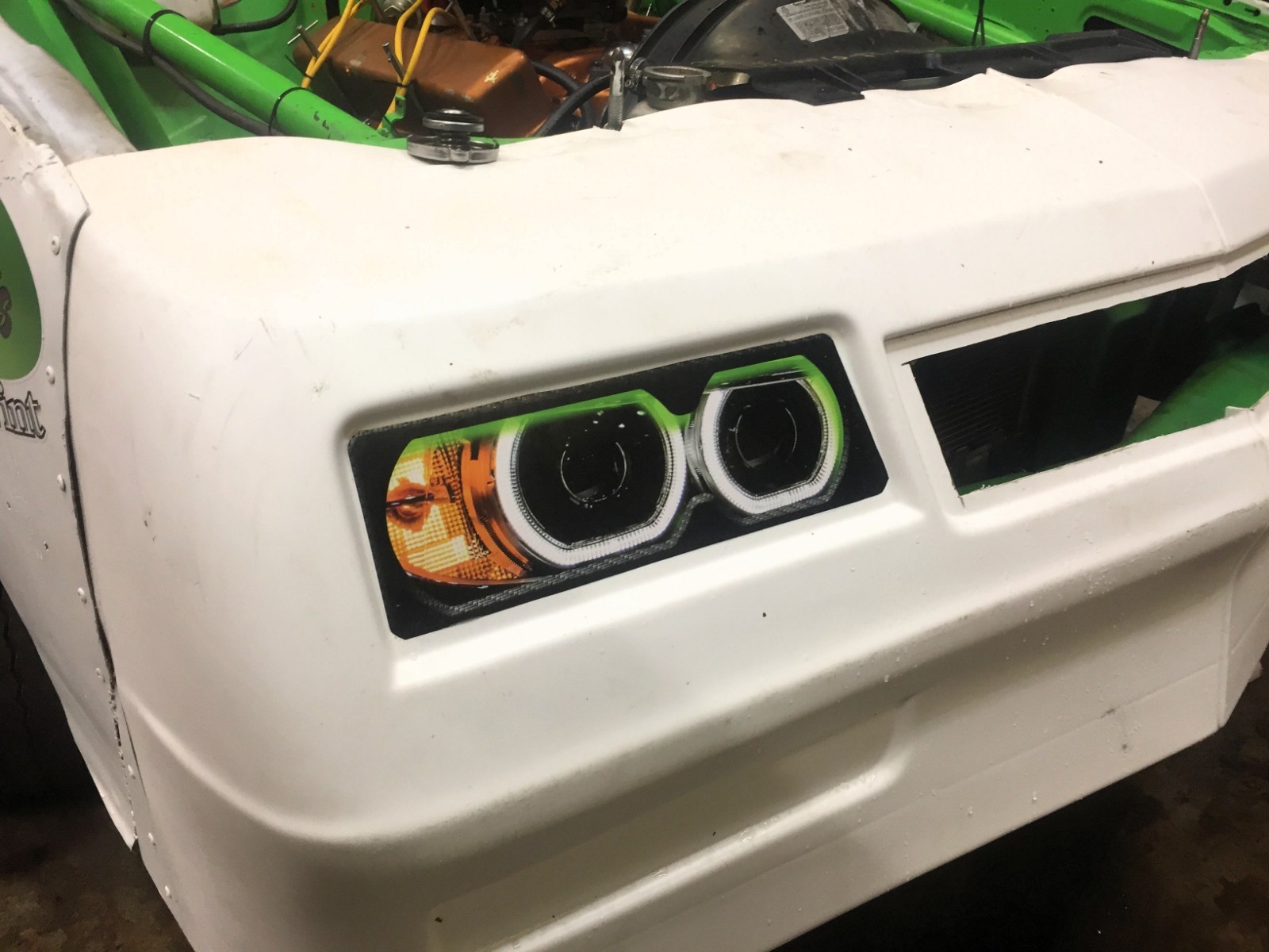Monte Carlo Street Stock Headlight/Taillight Set Sticker Decal Graphics – GREEN
