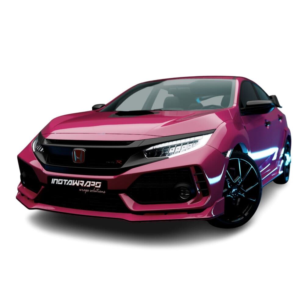 3M 2080 Controltac High Gloss Ruby Rosso Vinyl Car Wrap Film | HG73
