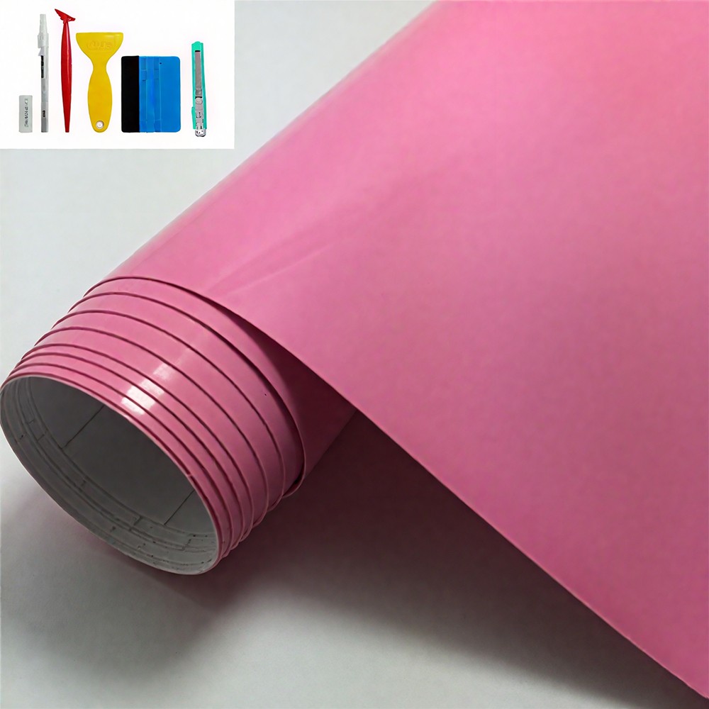 High Gloss Glossy Car Vinyl Wrap Sticker Decal Sheet Film Air Release 30x150CM