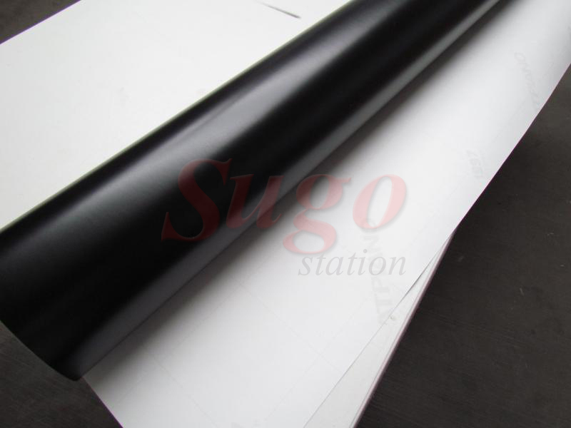 PREMIUM 12″x60″ Matte Flat Black Vinyl Wrap Sticker Decal Paint Protection Film