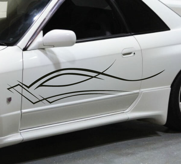 1300mm x 270mm Vehicle pinstripe sticker decals , boat car motorhome camper