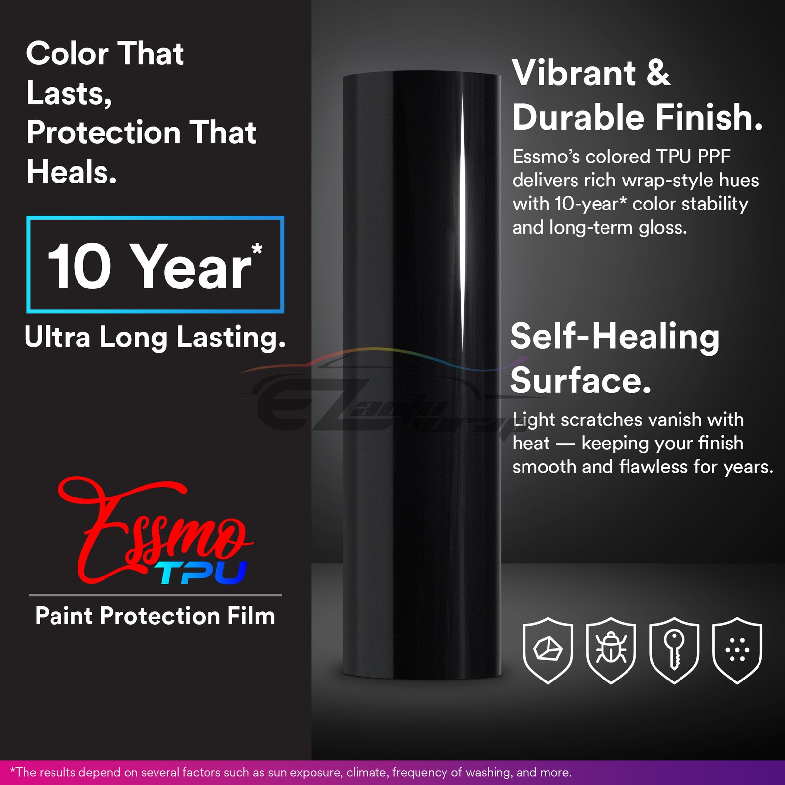 TPU Color Gloss PPF Paint Protection Film Dry Wet Apply Vinyl Wrap Self Healing