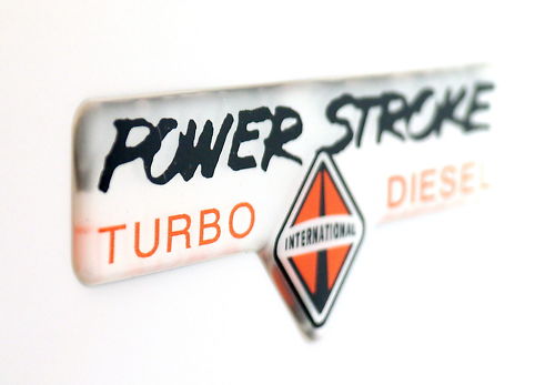 INTERNATIONAL POWERSTROKE TD SUPER SIZED SATIN CHROME