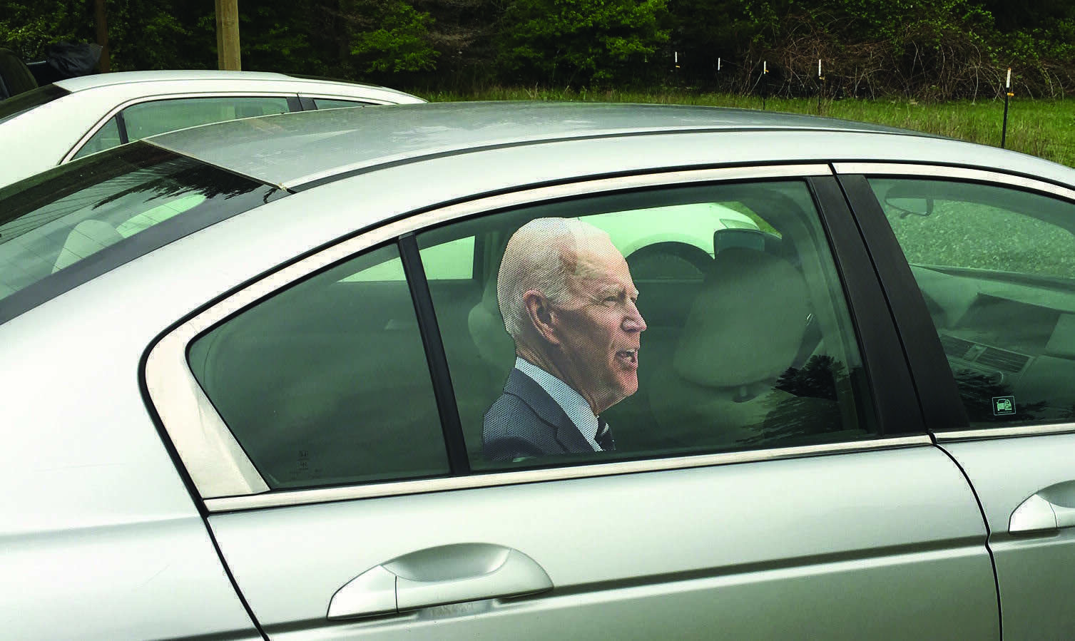 Joe Biden President Car Decal Sticker April Fool Joke Passenger Left Side Window