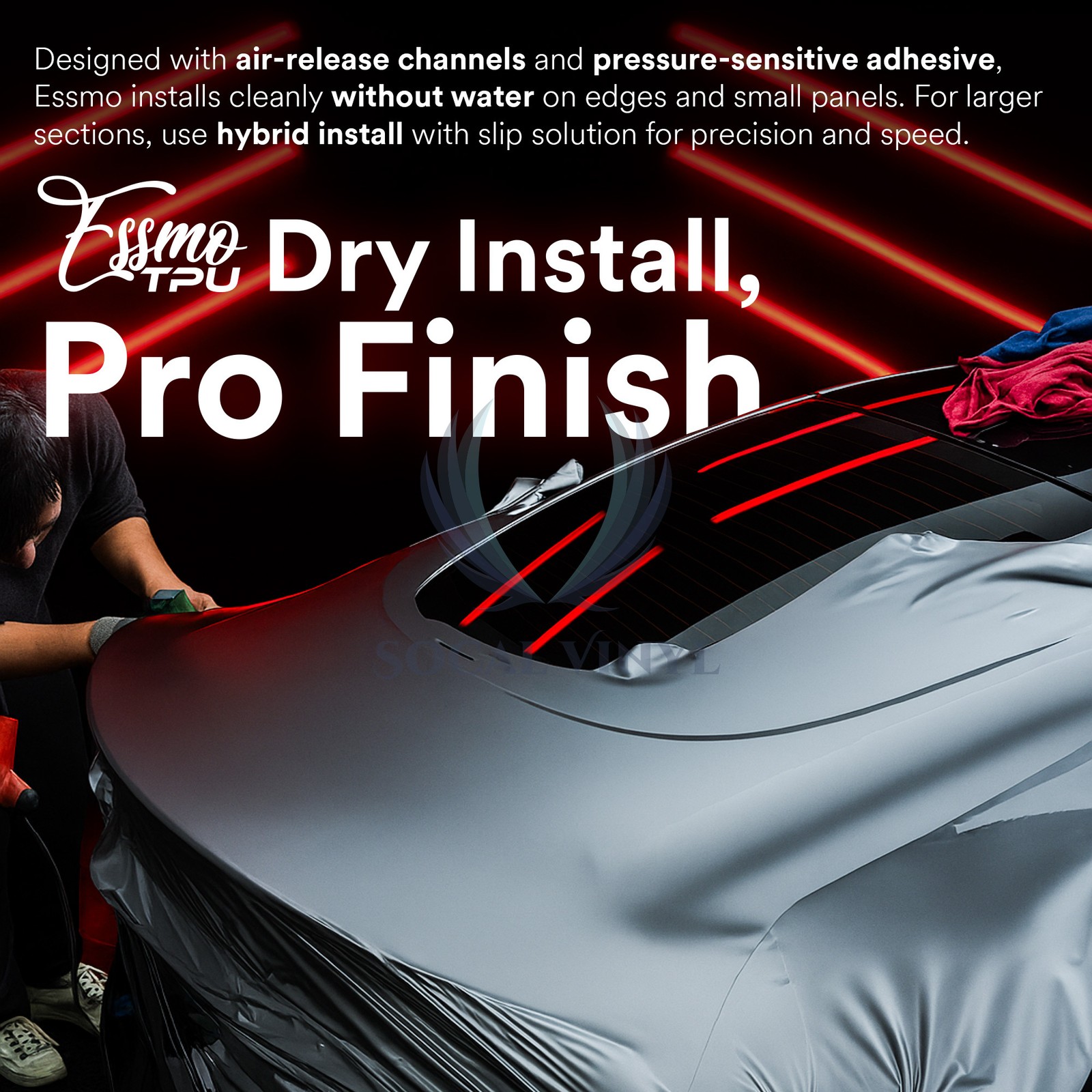 TPU Color Gloss PPF Paint Protection Film Dry Wet Apply Vinyl Wrap Self Healing